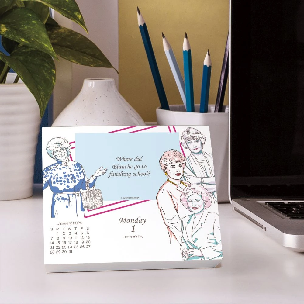 Golden Girls 2024 Desk Calendar 5 Golden Girls 2024 Desk Calendar - Image 3