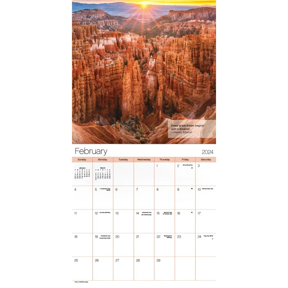 First We Dream 2024 Wall Calendar 5 First We Dream 2024 Wall Calendar - Image 3