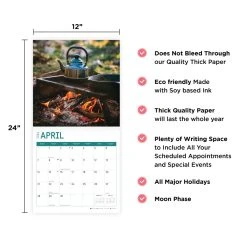 Camping 2024 Wall Calendar -Calendars Sales Store 9a9cad41 779b 4618 8ca0 23ea4a274683