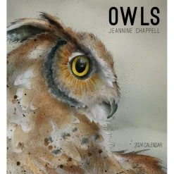 Chappell Owls 2024 Wall Calendar