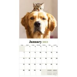 Furry Friends 2024 Wall Calendar -Calendars Sales Store a8c5a150 8239 4820 8bf4 5d258c623914
