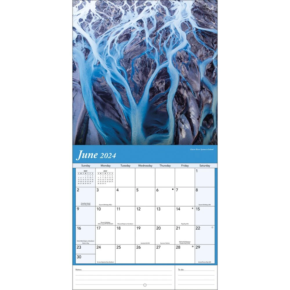 Natures Wonders 2024 Wall Calendar 8 Natures Wonders 2024 Wall Calendar - Image 6