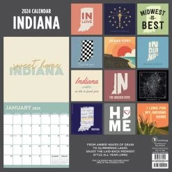 Home Indiana 2024 Wall Calendar -Calendars Sales Store ae30e192 6e0f 47ce b93c 2534619c7198
