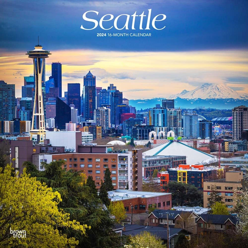 Seattle 2024 Wall Calendar 3 Seattle 2024 Wall Calendar