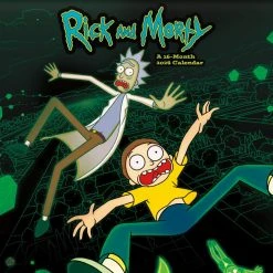 Rick And Morty 2024 Wall Calendar