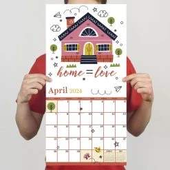 Home Sweet Home 2024 Wall Calendar -Calendars Sales Store b2ab5ec2 a9fb 4986 8dfd f4d17e99e986