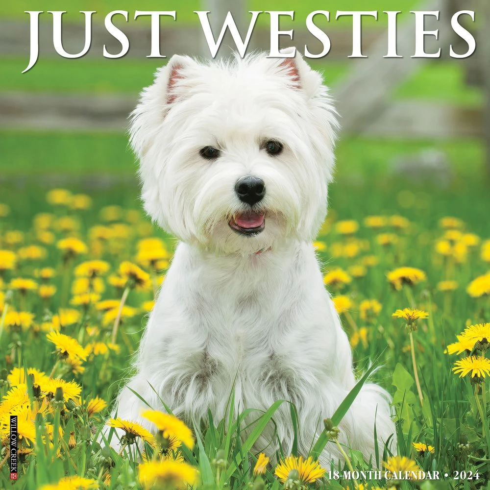 Just Westies 2024 Wall Calendar 3 Just Westies 2024 Wall Calendar