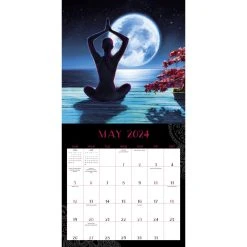 Yoga Silhouettes 2024 Wall Calendar -Calendars Sales Store b93bd14b f76c 4e7a 9981 80646014086f
