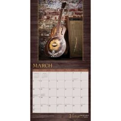Vintage Guitars 2024 Wall Calendar -Calendars Sales Store b96b9849 5ebe 4704 b8fa 29072587348c