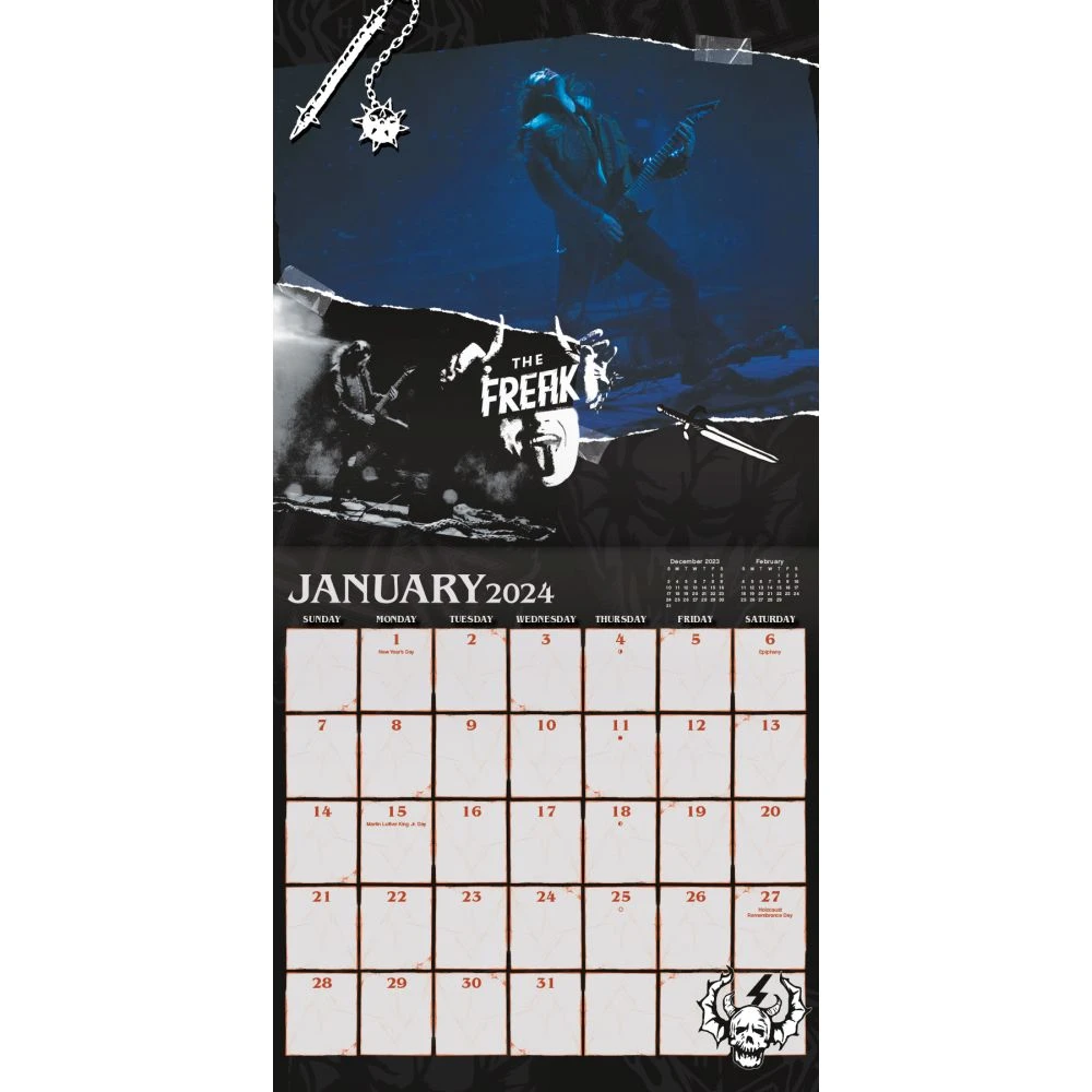 Stranger Things Exclusive With Print 2024 Wall Calendar 5 Stranger Things Exclusive With Print 2024 Wall Calendar - Image 3