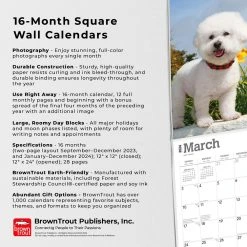 Bichon Frise 2024 Wall Calendar -Calendars Sales Store c45238c7 f955 471c 825e 68fcaa3fc4df