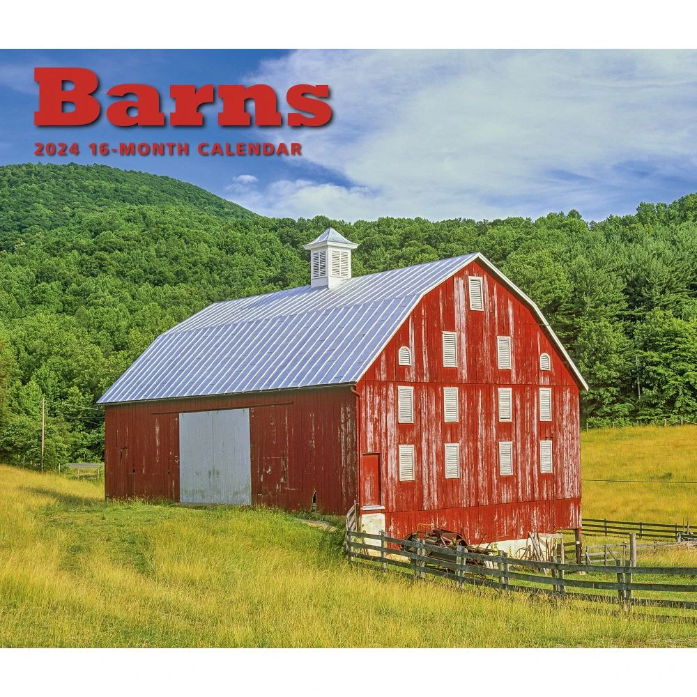 Barns Deluxe 2024 Wall Calendar 3 Barns Deluxe 2024 Wall Calendar