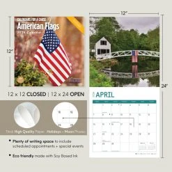 American Flags 2024 Wall Calendar -Calendars Sales Store c8deb4d8 4439 4ee7 9229 78eb210acbcf