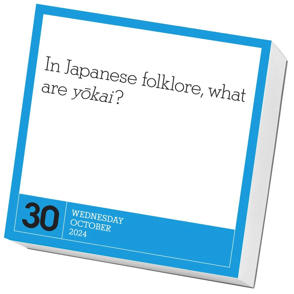 Amazing Trivia 2024 Desk Calendar 4 Amazing Trivia 2024 Desk Calendar - Image 2