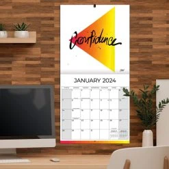 Positive Vibes 2024 Wall Calendar -Calendars Sales Store cebffa16 4dcd 494d a773 d75c719c6432