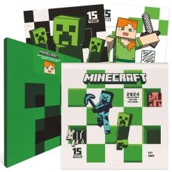 Minecraft 15 Year Collector's Edition 2024 Wall Calendar -Calendars Sales Store d4dad995 dc90 44de b679 4b7177c2a3fb
