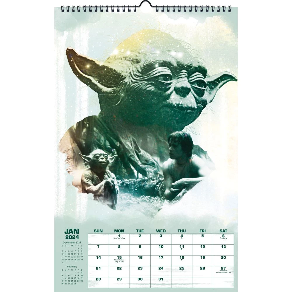 Star Wars Poster 2024 Wall Calendar 5 Star Wars Poster 2024 Wall Calendar - Image 3