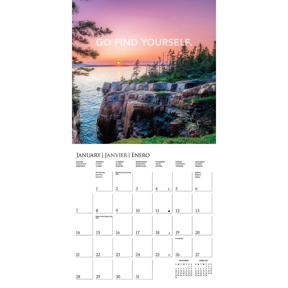 Wanderlust 2024 Wall Calendar 4 Wanderlust 2024 Wall Calendar - Image 3