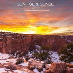 Sunrise And Sunset 2024 Wall Calendar
