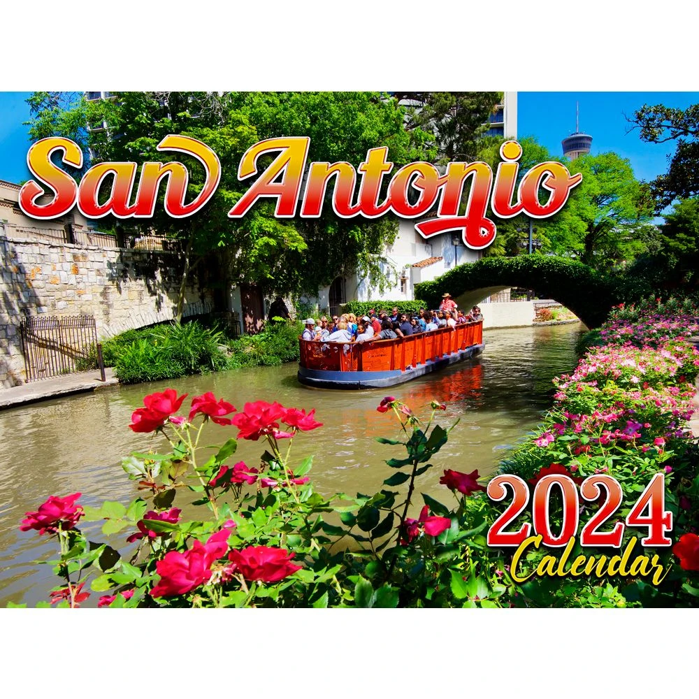 San Antonio 2024 Wall Calendar 3 San Antonio 2024 Wall Calendar
