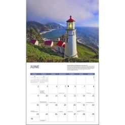 Lighthouses Deluxe 2024 Wall Calendar -Calendars Sales Store da6fca0f dbd7 4c37 b841 9814d1eef781