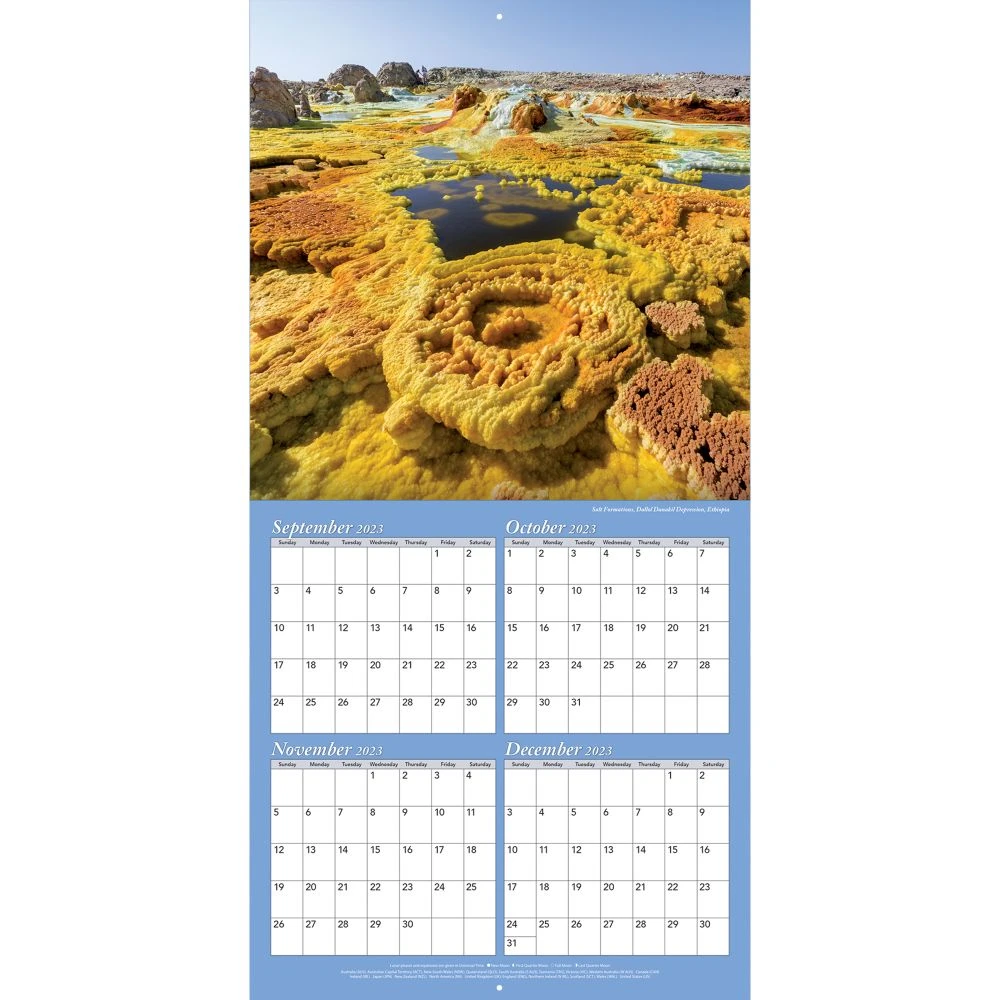 Natures Wonders 2024 Wall Calendar 10 Natures Wonders 2024 Wall Calendar - Image 8
