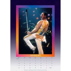 Freddie Mercury Poster 2024 Wall Calendar -Calendars Sales Store e1b5f148 74fd 449e 93ff 234fd986f1a4