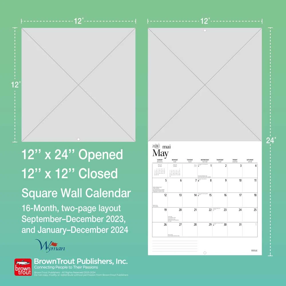 Canadian National Parks 2024 Wall Calendar 8 Canadian National Parks 2024 Wall Calendar - Image 6