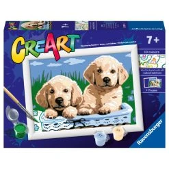 Ravensburger Cute Puppies Paint By Number Kit
