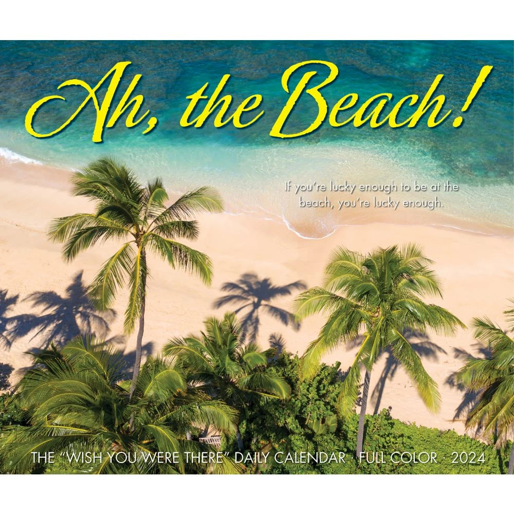 Ah The Beach 2024 Desk Calendar 7 Ah The Beach 2024 Desk Calendar - Image 5