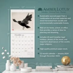 Artful Crow 2024 Wall Calendar -Calendars Sales Store ed28821c 86e3 4edf 8d82 6bc01f8e9d6e
