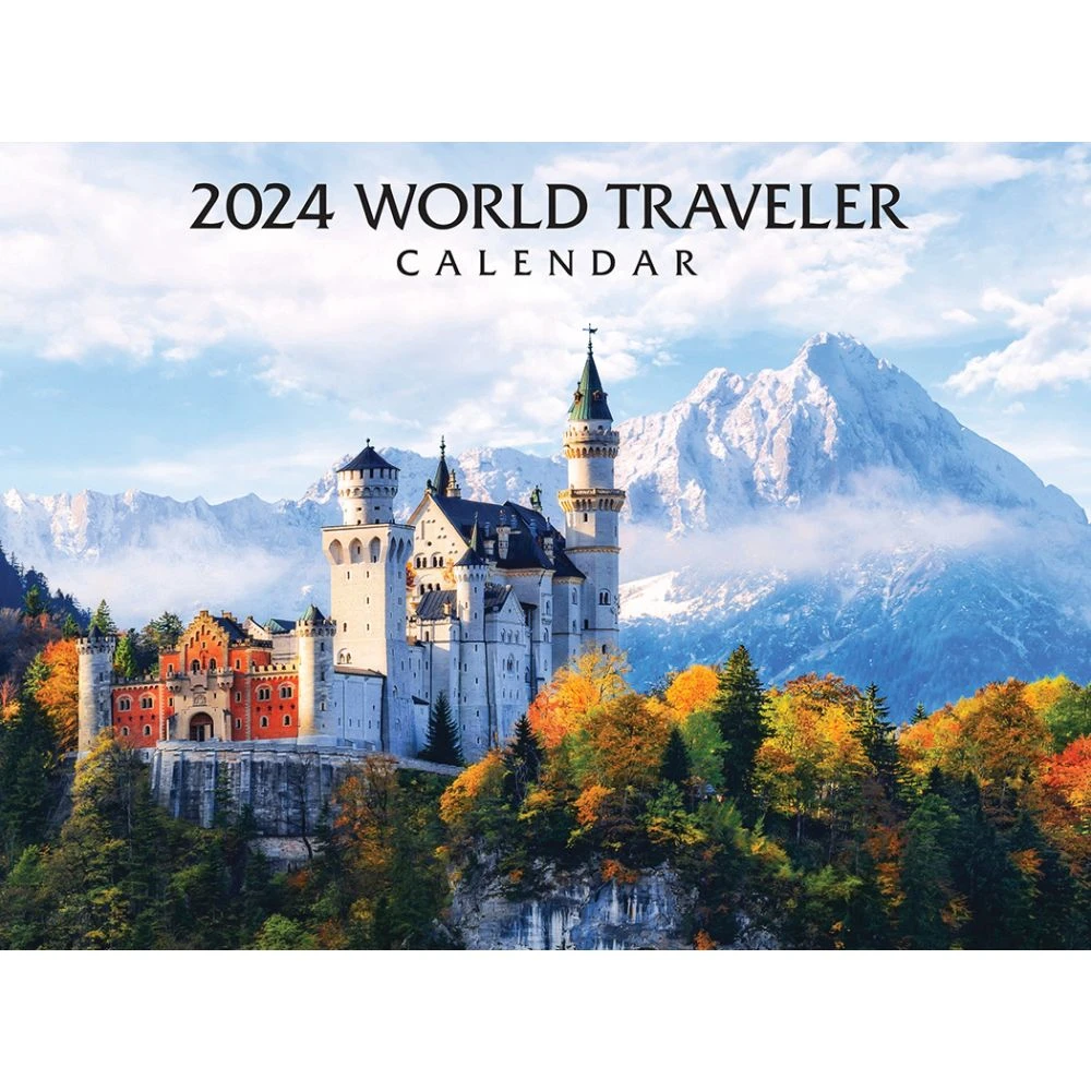 World Traveler 2024 Wall Calendar 3 World Traveler 2024 Wall Calendar
