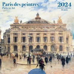 Paris In Art 2024 Wall Calendar