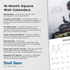 Timeless Buddha Brush Dance 2024 Wall Calendar -Calendars Sales Store f57577b5 c9f0 491e 8fcc 2b55bb0247f5