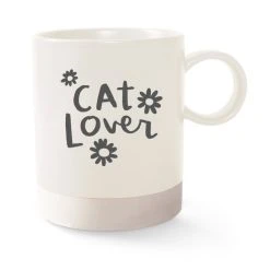 Cat Lover Ivory Mug