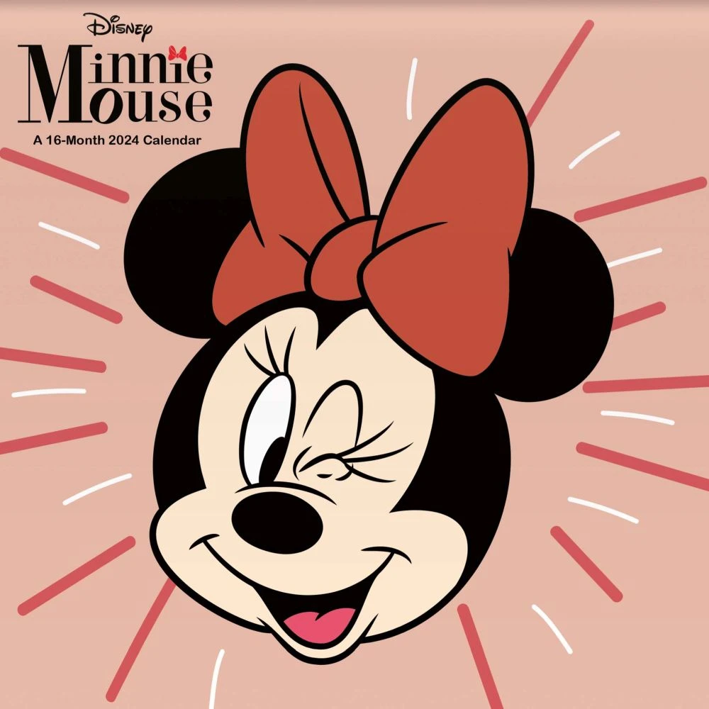 Minnie Mouse 2024 Wall Calendar 3 Minnie Mouse 2024 Wall Calendar