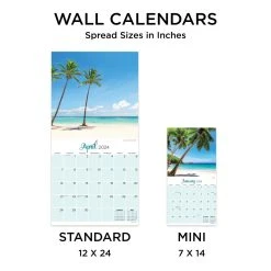 Tropical Beaches 2024 Wall Calendar -Calendars Sales Store f7e06dc1 d354 4d2e b3d0 c6f6d2ae814a
