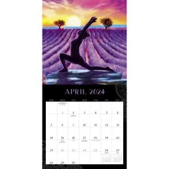 Yoga Silhouettes 2024 Wall Calendar -Calendars Sales Store fa656956 9741 4371 a14f 9f50f28f9585