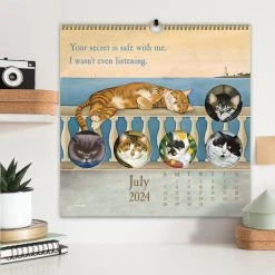 Cats Spiral 2024 Wall Calendar -Calendars Sales Store fad1dc63 b68f 4055 890f 66c8aece1c27