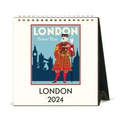 London Art 2024 Easel Desk Calendar